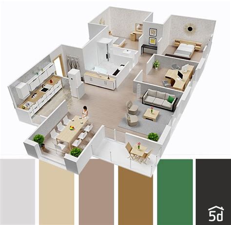 房子:8gzg3-p7uz0= 家庭|Planner 5D: House Design Software 